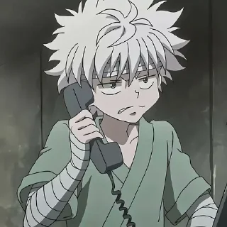 🌟 emoji Killua: help me Telegram sticker 4 of 37