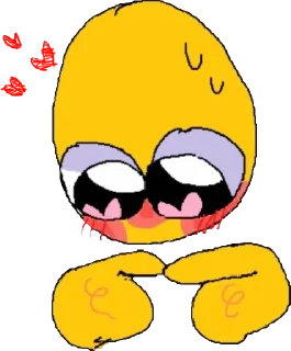 Sticker from милые смайлики пак