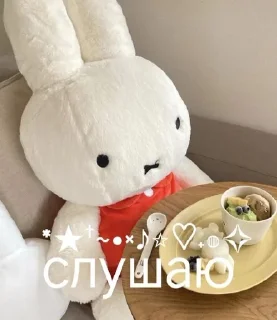 🌟 emoji Bunny's 🥡🎧 Telegram sticker 13 of 16
