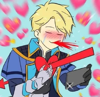 ⭐️ emoji .•*””*•   Алукард    •*””*•.დ @Tgthemstickbot Telegram sticker 8 of 60