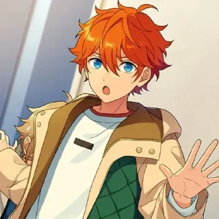 ✨ emoji ⋮ ⇉ subaru akehoshi ! ⌕ :: @ho Telegram sticker 19 of 65