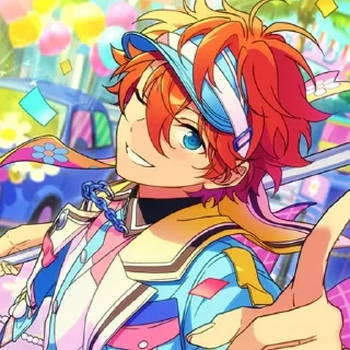 ✨ emoji ⋮ ⇉ subaru akehoshi ! ⌕ :: @ho Telegram sticker 13 of 65