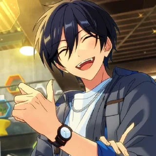 💎 emoji ☆ ┈ hokuto hidaka. !! Telegram sticker 22 of 55