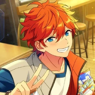 ✨ emoji ⋮ ⇉ subaru akehoshi ! ⌕ :: @ho Telegram sticker 12 of 65
