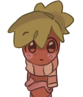 😦 emoji Sprout | Dandy's World Telegram sticker 1 of 8