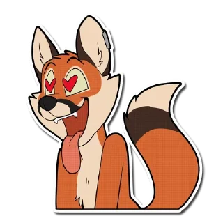 Sticker from Fox