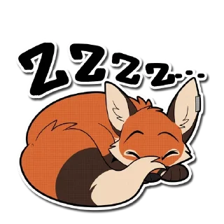 Sticker from Fox