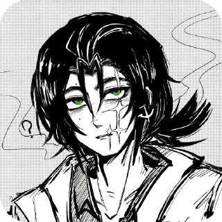 Sticker from Stickers "hotline miami" 💊'-the son-'💊