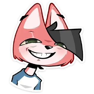 Sticker from Лис Рик (вк. без надписей)