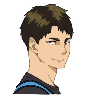Sticker from Haikyuu!