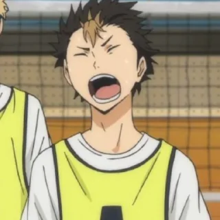 🥱 emoji Haikyuu! Telegram sticker 18 of 120