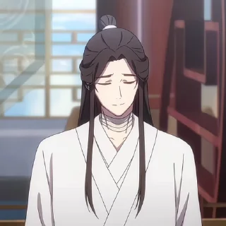 ☝️ emoji Xie Lian ❝@tviychukhan❞ Telegram sticker 20 of 120