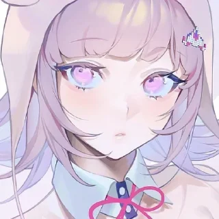 📞 emoji 𝙲𝚑𝚒𝚊𝚔𝚒 @danganronpa_yuttd . Telegram sticker 24 of 48