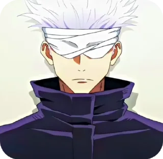 Sticker from Satoru Gojo