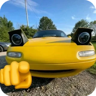 Sticker from Car Miata(⁠≧⁠▽⁠≦⁠)