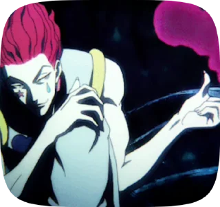 Sticker from 《Hisoka Moroy》by @anime_wxrld