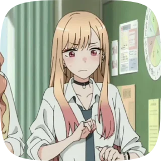 💗 emoji @zxc_voloda Marin Kitagava Telegram sticker 21 of 25