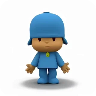 🩵 emoji pocoyo @ghorangdush Telegram sticker 9 of 51