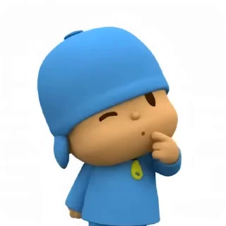 🩵 emoji pocoyo @ghorangdush Telegram sticker 4 of 51