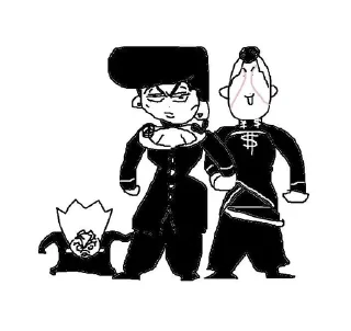 🤫 emoji //:'JOTAROOOaRRReYouGAY?':// Telegram sticker 8 of 120
