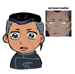 🥺 emoji //:'JOTAROOOaRRReYouGAY?':// Telegram sticker 10 of 120