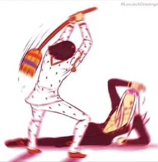 👍 emoji //:'JOTAROOOaRRReYouGAY?':// Telegram sticker 12 of 120