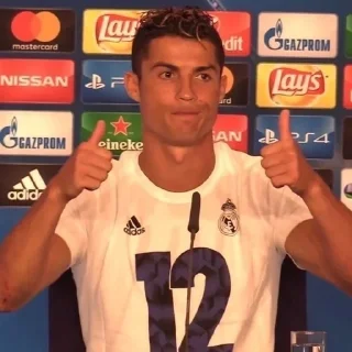 🌟 emoji Cristiano Ronaldo • @Earth928B Telegram sticker 13 of 50