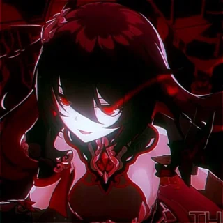 😠 emoji Honkai impact 3rd ( @X_3anax_C Telegram sticker 7 of 50