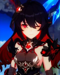 😈 emoji Honkai impact 3rd ( @X_3anax_C Telegram sticker 5 of 50