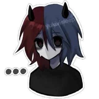 @inclem3ntia x @yukivisleep ♡ sticker preview 1
