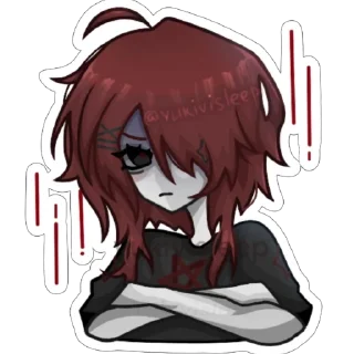 Регрет / тгк: @yukivisleep ♡ sticker preview 1
