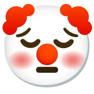 🌟 emoji Not a clown,but a whole circus Telegram sticker 22 of 120