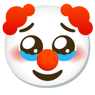 🌟 emoji Not a clown,but a whole circus Telegram sticker 20 of 120