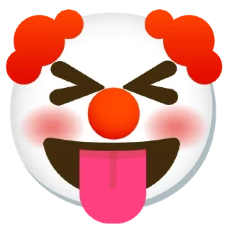 🌟 emoji Not a clown,but a whole circus Telegram sticker 19 of 120