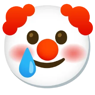 🌟 emoji Not a clown,but a whole circus Telegram sticker 18 of 120