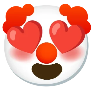 🌟 emoji Not a clown,but a whole circus Telegram sticker 13 of 120