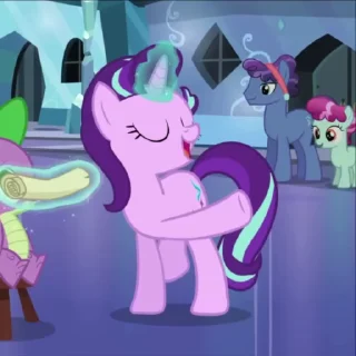 ⭐ emoji Starlight Glimmer (6 season) @glim_starlight Telegram sticker 9 of 97