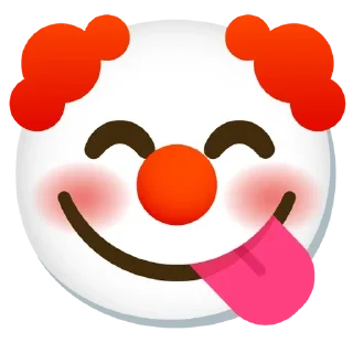🌟 emoji Not a clown,but a whole circus Telegram sticker 21 of 120