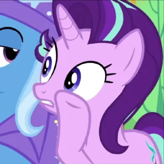 ⭐ emoji Starlight Glimmer (6 season) @glim_starlight Telegram sticker 23 of 97