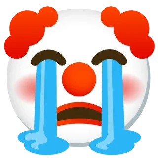 🌟 emoji Not a clown,but a whole circus Telegram sticker 7 of 120