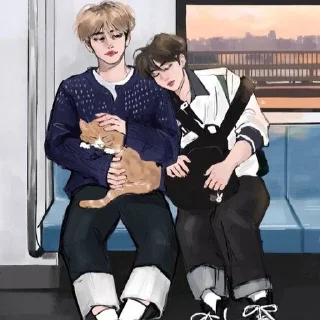 🖇️ emoji minsung art by @riiiminhoriginal Telegram sticker 4 of 30