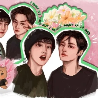 🖇️ emoji minsung art by @riiiminhoriginal Telegram sticker 14 of 30