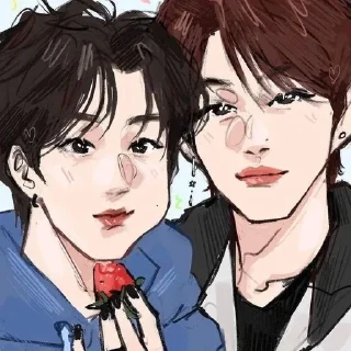 🖇️ emoji minsung art by @riiiminhoriginal Telegram sticker 5 of 30