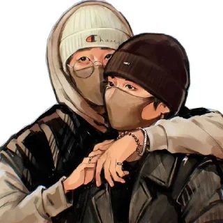 🖇️ emoji minsung art by @riiiminhoriginal Telegram sticker 18 of 30