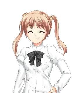 Sticker from katawa shoujo 2