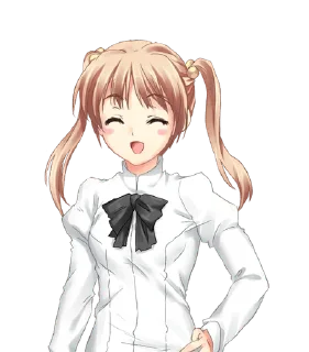 Sticker from katawa shoujo 2