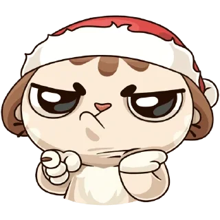 😡 emoji котик Telegram sticker 17 of 104