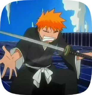 ⚔️ emoji Bleach by @geekslocker Telegram sticker 5 of 50