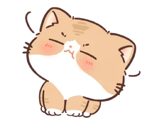 🐱 emoji ૮꒰ ｡っ -｡꒱ఎ   ⃝@mewsticks ⊹  ◜ ♡  𝅭 Telegram sticker 13 of 40