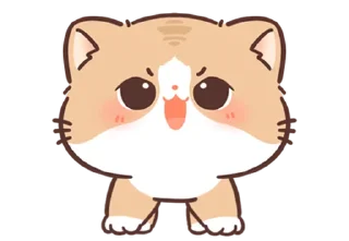 🐱 emoji ૮꒰ ｡っ -｡꒱ఎ   ⃝@mewsticks ⊹  ◜ ♡  𝅭 Telegram sticker 1 of 40